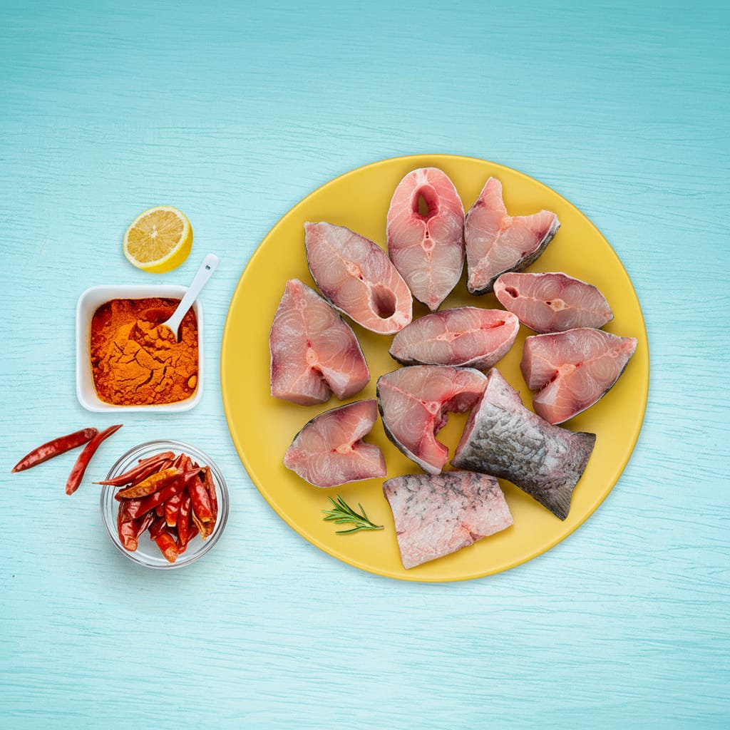 Rohu / Shilavathi Curry Cut